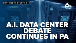 Data center debate ramps up as one Pennsylvania community pushes back against proposal