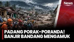PADANG PORAK-PORANDA! Banjir Bandang Hantam Permukiman, Rumah Terendam Lumpur | iNews Room (11/10)