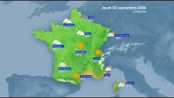 La Météo | Jeudi 03 septembre 2026
