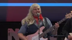 Shannon Shaw, in concert on the KQED Live Stage.
