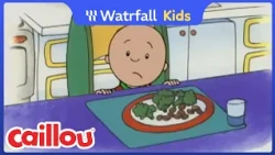 Caillou ne veut pas manger ses légumes | Dessins animés pour enfants | Caillou en Français