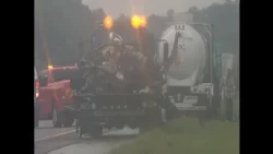 One killed in head-on crash involving fuel tanker on I-40 in Pender County