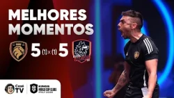 HIGHLIGHTS: MÓSTOLES 5 (1) X (1) 5 PARCEROS | KINGS LEAGUE WORLD CUP | QUARTER-FINALS