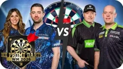 Gruppenphase: Gülcan Kamps & Luke Humphries vs. Joey Kelly & Michael van Gerwen | ProSieben