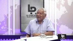LA PORTADA ELECTORAL CON EL ESCRITOR Y PERIODISTA RÓGER RUMRRILL GARCÍA