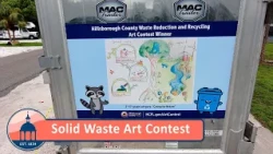 Solid Waste Unveils Winning  Waste Reduction & Recycling Art Contest Entries