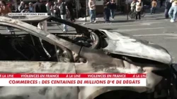 Les rues de Paris saccagées au lendemain de la mobilisation