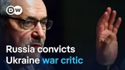 Russia cracks down on Ukraine war critics | DW News