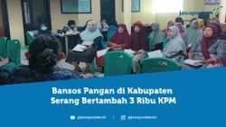 203 Ribu Keluarga di Kabupaten Serang Dapat Bansos Beras | BEBEJA