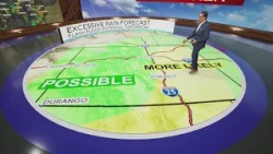More monsoon moisture that could produce severe storms on Tuesday