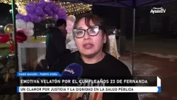 Emotional Candlelight Vigil for Fernanda Muñoz's 23rd Birthday: Family Demands Justice