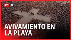 🙏 MILES ADORAN A DIOS EN LA PLAYA AL AMANECER | Impactante Momento de Alabanza que Conmueve al Mundo