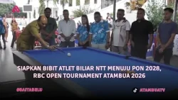 SIAPKAN BIBIT ATLET BILIAR NTT MENUJU PON 2028, RBC OPEN TOURNAMENT ATAMBUA 2026