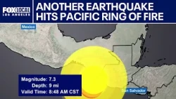 Massive earthquake strikes near Mexico, Guatamala