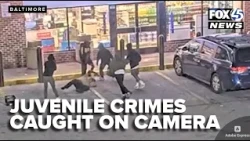 CAUGHT ON CAMERA: Juvenile crime across Baltimore