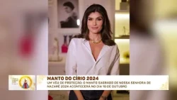 O manto de Nossa Senhora de Nazaré é um véu de devoção que envolve a imagem da padroeira.