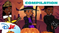 Gracie's Corner Compilation! 🎃🎵 | Gracie's Spooky & Fun Halloween Songs! | Disney Jr.