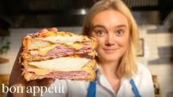 How a Master French Chef Makes Croque Monsieur | Fundamental French Cooking | Bon Appétit