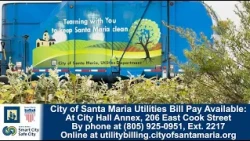 Utilities Bill Pay is Easy with the City of Santa Maria