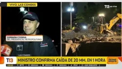 Biminister De Grange and Delegate Codina provide update on state of emergency in Las Condes
