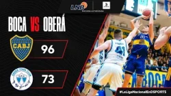 #BOCA DEFEATED #OBERA at La Bombonerita | Boca 96-73 Oberá | Highlights