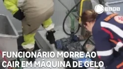 Worker dies after falling into ice crusher in Santa Luzia (MG)