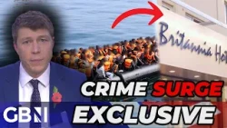 'EXPOSED: MIGRANT CRIME SURGE': Patrick Christys reveals rise in crime reports near migrant hotels