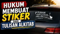 The Law of Making Stickers from Bible Texts - Ustadz Andri Rivai, M.E