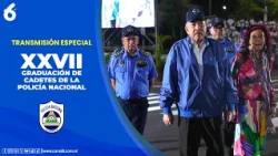Acto de la XXVIII Graduación de Cadetes de la Academia "Leonel Rugama" de la Policía Nacional