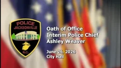 Oath of Office - Interim Chief Ashley Weaver - June 26, 2026