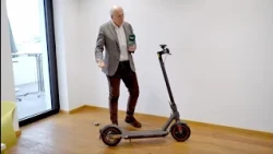 Safe travels with an e-scooter