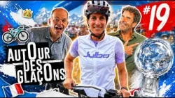 AUTOUR DES GLAçONS #19 🧊 / OPHELIE DAVID  🇫🇷 ETAPE DU TOUR 🟡 🚴‍♀️