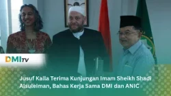 Jusuf Kalla Receives Visit from Imam Sheikh Shadi Alsuleiman to Discuss DMI and ANIC Collaboration