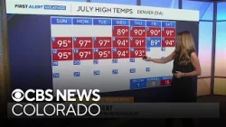 Colorado's heat wave continues with heat building in the Denver metro this weekend