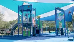 Updated playground at River Place Park celebrates, inspired by St. Lucie River