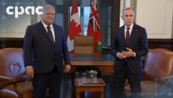 PM Carney meets with Ontario Premier Doug Ford on Parliament Hill – October 21, 2026