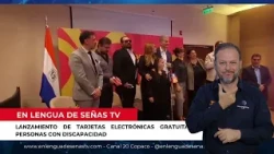 Lanzamiento de las tarjetas electrónicas de transporte gratuito para personas con discapacidad.