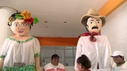 The “Mojigangas chocas” fill the start of the Tabasco Pre-Fair 2026 with color and tradition.