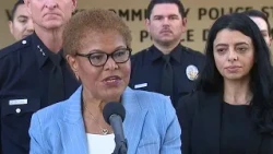 LA city officials discuss new crime stats