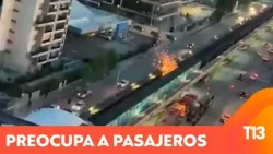 Metro incident: Once again on one of the oldest trains