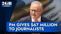 ‘Money for media’  | Prime Minister gives $67 million to journalists
