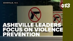Asheville leaders focus on violence prevention