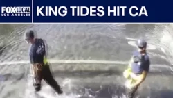 Ankle-deep flooding from high tides along Southern California coast | FOX 11 LA