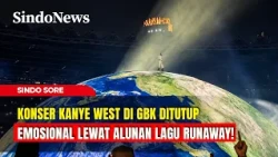 Konser Kanye West di GBK Ditutup Emosional Lewat Alunan Lagu Runaway! | Sindo Sore | 25/10
