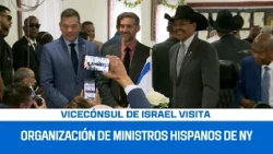 Vicecónsul de Israel visita a Organización de Ministros Hispanos de NY | AV News