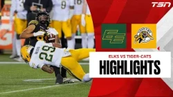 CFL WEEK 19: Edmonton Elks vs. Hamilton Tiger-Cats | Full Highlights