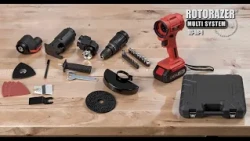 Houseemaster 10-in-1 Cordless Power Tool System 20V with Accessory Case