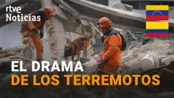 Death toll rises from earthquakes in Colombia and Venezuela | RTVE News