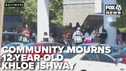 'We’re tired of losing our babies': Community mourns 12-year-old Khloe Ishway