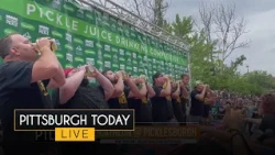 What does it take to out-chug and out-eat the best at Picklesburgh?